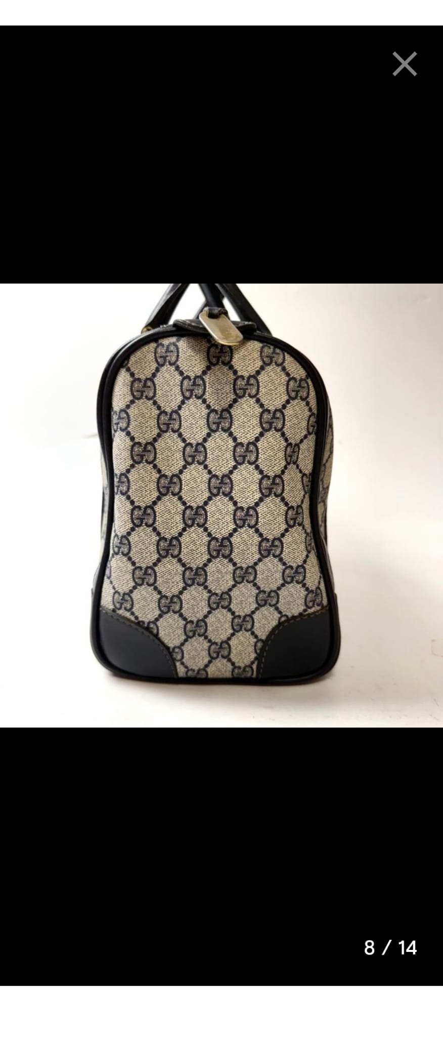 Gucci de mano con monograma GG marrón